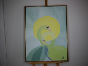 "Swans ins Sunlight"